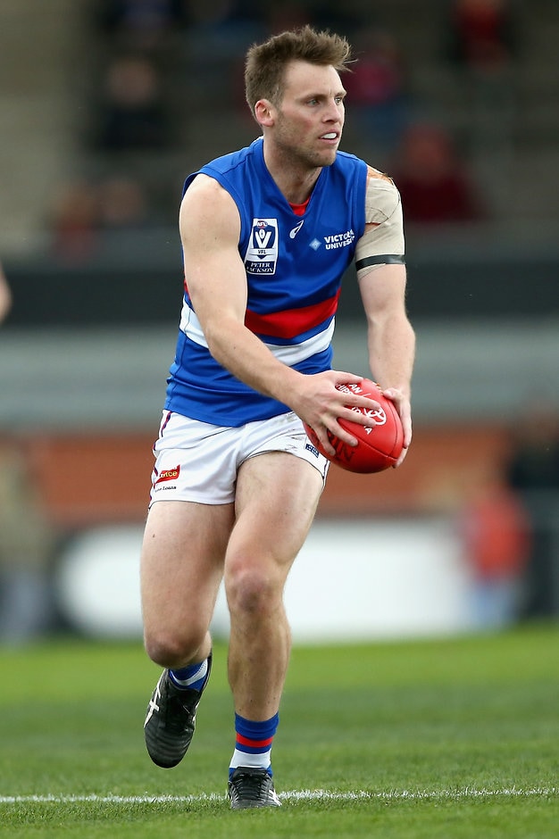 VFL 2018 Round 20 - Essendon v Footscray Josh Prudden is among nine other players returning to the 'Scray in 2019. (Photo: AFL Media) - Footscray,Western Bulldogs,VFL